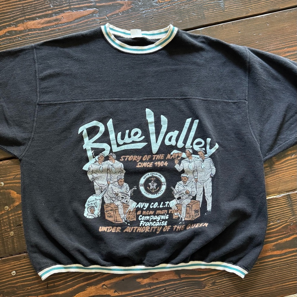 RARE vintage 1980s heavyweight shirt from France